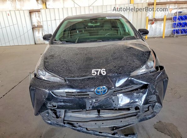 JTDKAMFU3N3187523 2022 TOYOTA PRIUS Black წინა ხედი
