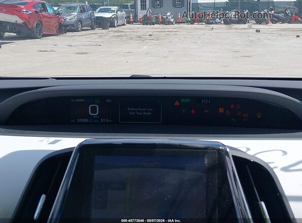 JTDKAMFU4M3134568 2021 TOYOTA PRIUS Silver Vista de los asientos traseros