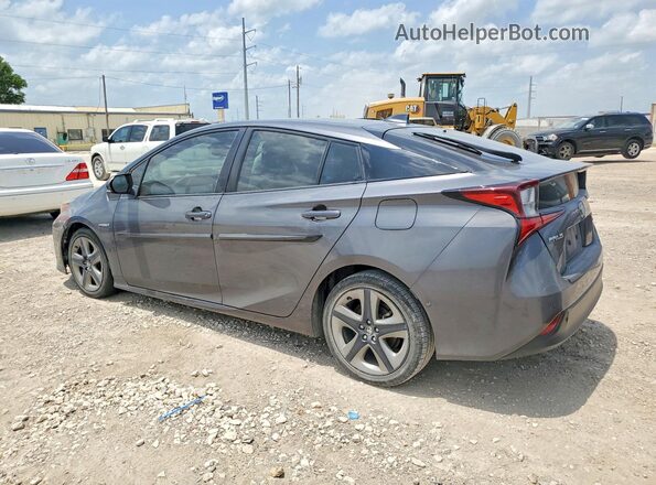 JTDKAMFU4M3141939 2021 TOYOTA PRIUS Gray უკანა მარცხენა