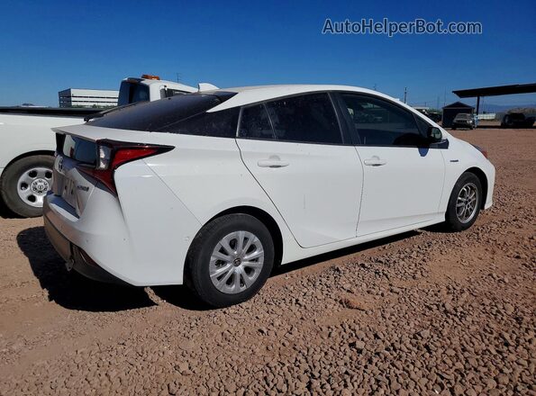 JTDKAMFU4M3143500 2021 TOYOTA PRIUS White Tył prawy