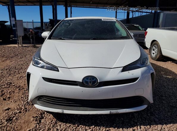 JTDKAMFU4M3143500 2021 TOYOTA PRIUS White Widok z przodu