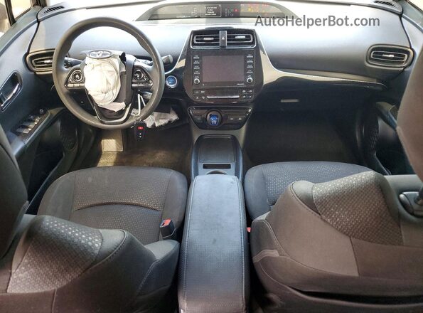 JTDKAMFU4M3147014 2021 TOYOTA PRIUS Black Вид панелі приладів