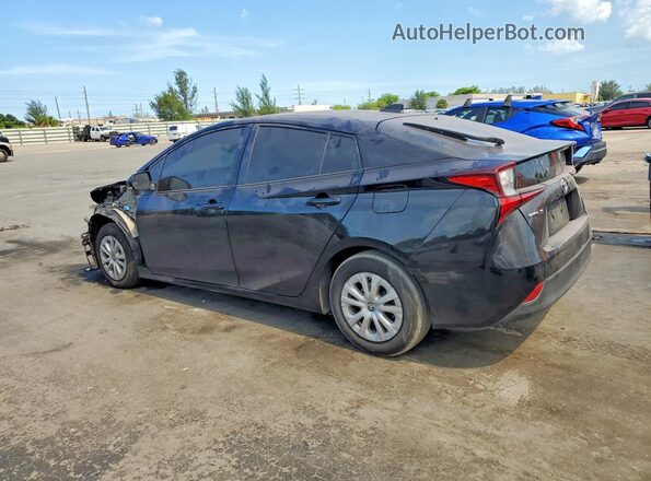 JTDKAMFU4M3147014 2021 TOYOTA PRIUS Black Задня ліва чверть