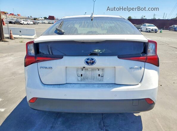 JTDKAMFU4M3152245 2021 TOYOTA PRIUS White Rear view