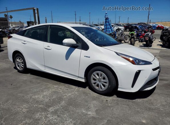JTDKAMFU4M3152245 2021 TOYOTA PRIUS White Front right