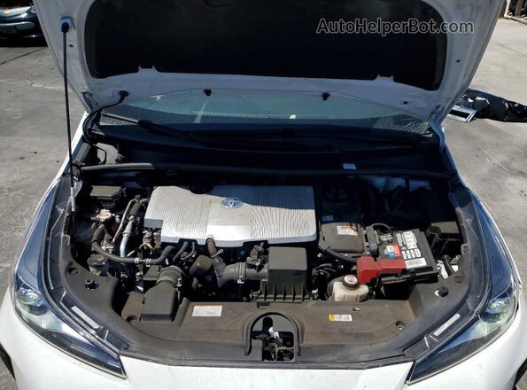 JTDKAMFU4M3152245 2021 TOYOTA PRIUS White Rear interior view
