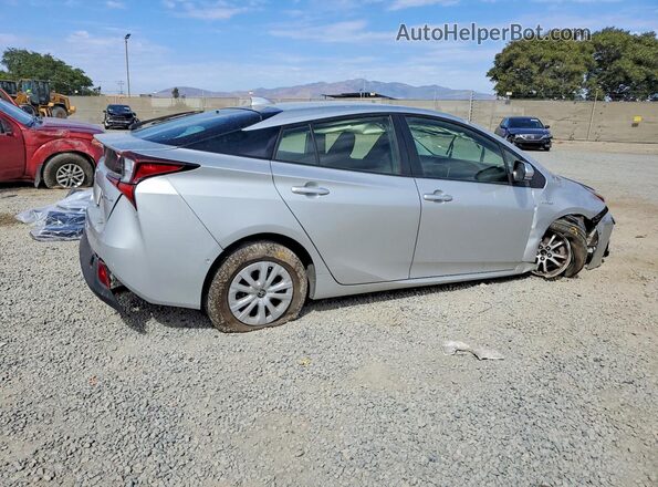 JTDKAMFU5M3128634 2021 TOYOTA PRIUS Серебряный Задняя правая четверть