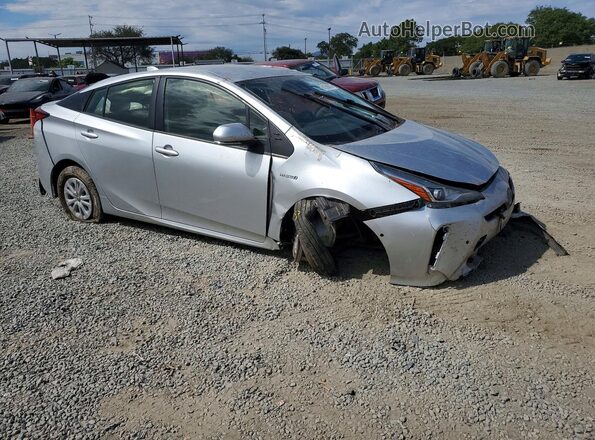 JTDKAMFU5M3128634 2021 TOYOTA PRIUS Серебряный Передняя правая четверть