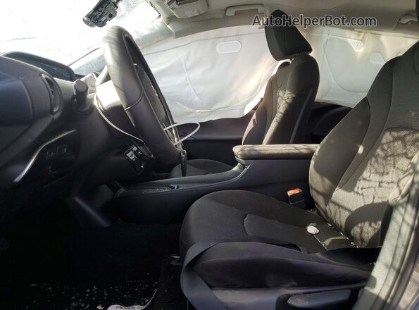JTDKAMFU5M3151606 2021 TOYOTA PRIUS Gray Widok wnętrza z przodu