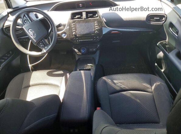 JTDKAMFU5N3155110 2022 TOYOTA PRIUS Gray Вид панелі приладів