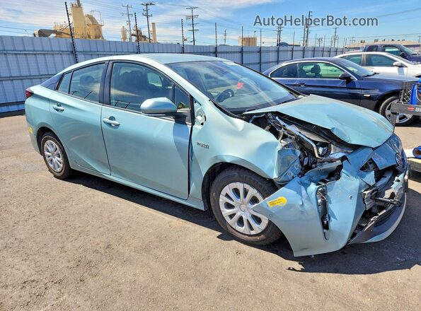 JTDKAMFU6N3158341 2022 TOYOTA PRIUS Teal Przód prawy