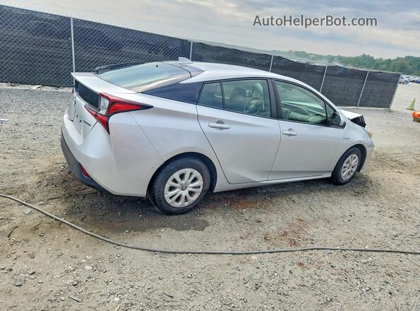 JTDKAMFU6N3159652 2022 TOYOTA PRIUS Серебряный Задняя правая четверть