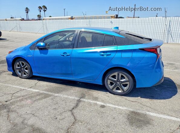 JTDKAMFU7M3133706 2021 TOYOTA PRIUS Синий Задняя левая четверть