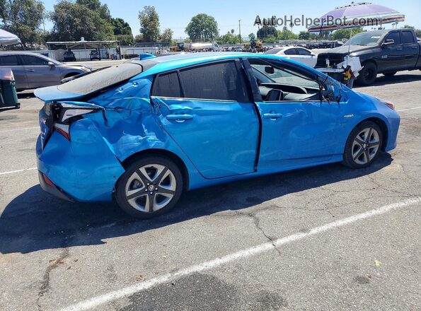 JTDKAMFU7M3133706 2021 TOYOTA PRIUS Синий Задняя правая четверть
