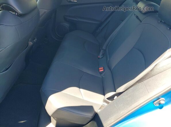 JTDKAMFU7M3133706 2021 TOYOTA PRIUS Синий Вид задних сидений