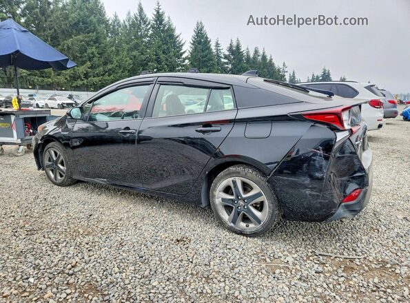 JTDKAMFU7M3136623 2021 TOYOTA PRIUS Black Rear left