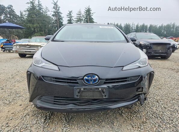 JTDKAMFU7M3136623 2021 TOYOTA PRIUS Black Front view