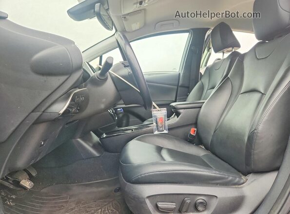 JTDKAMFU7M3136623 2021 TOYOTA PRIUS Black Front interior view