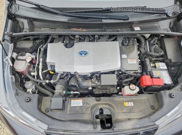JTDKAMFU7M3136623 2021 TOYOTA PRIUS Black Rear interior view
