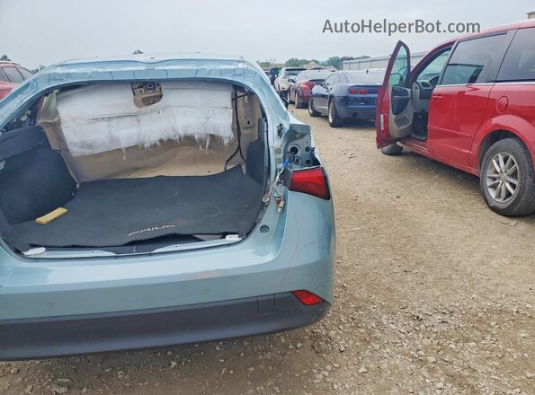 JTDKAMFU7M3144320 2021 TOYOTA PRIUS Синий Вид сзади