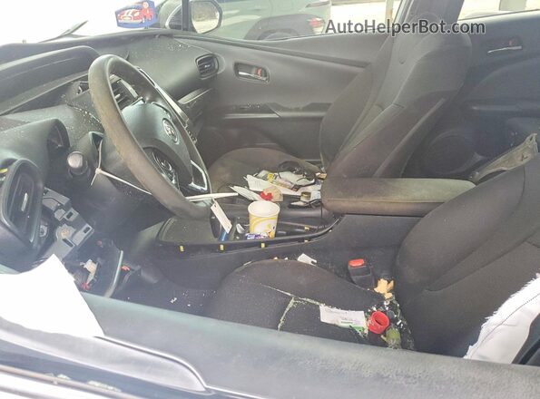 JTDKAMFU7M3146150 2021 TOYOTA PRIUS Silver Vista del salpicadero
