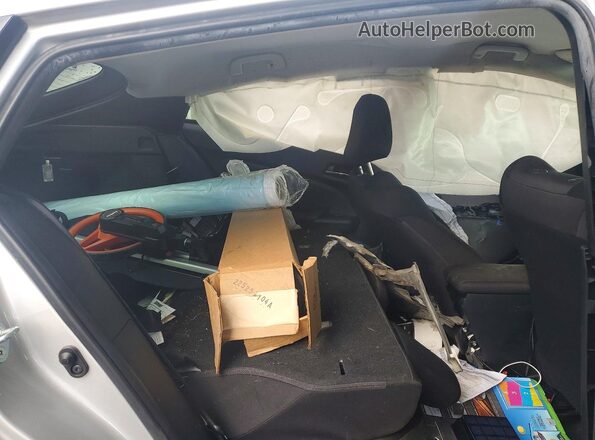 JTDKAMFU7M3146150 2021 TOYOTA PRIUS Silver Vista interior trasera