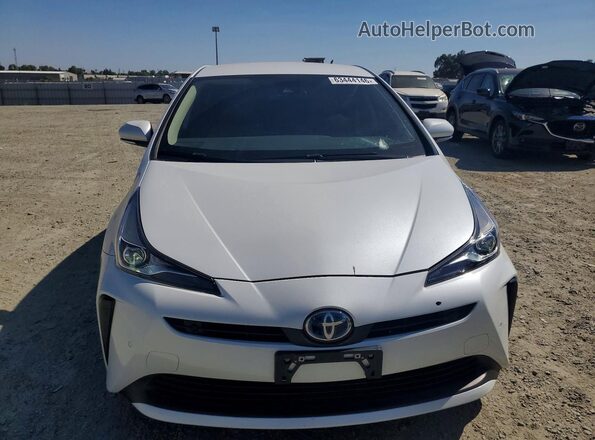 JTDKAMFU7N3171485 2022 TOYOTA PRIUS Белый Вид спереди