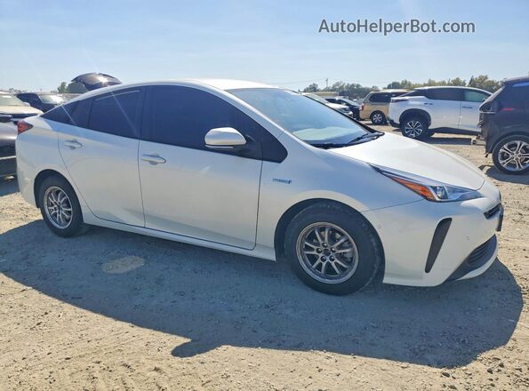 JTDKAMFU7N3171485 2022 TOYOTA PRIUS Белый Передняя правая четверть