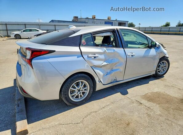 JTDKAMFU8N3177649 2022 TOYOTA PRIUS Silver Tył prawy