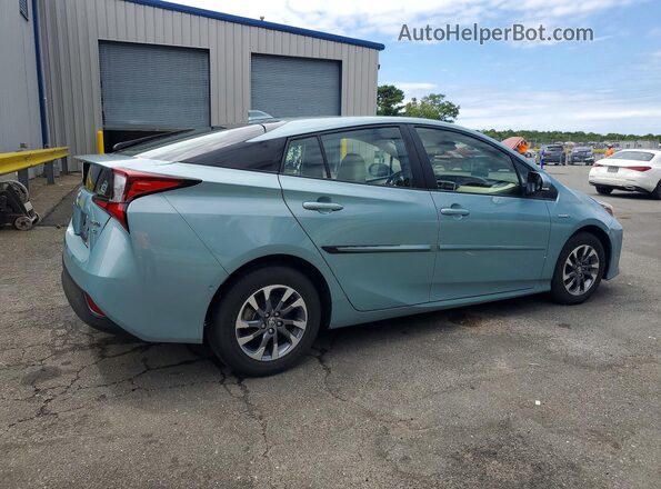JTDKAMFU8N3189722 2022 TOYOTA PRIUS Turquoise უკანა მარჯვენა
