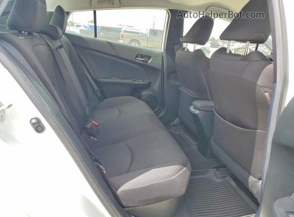 JTDKAMFU9M3134162 2021 TOYOTA PRIUS White Rear seats view