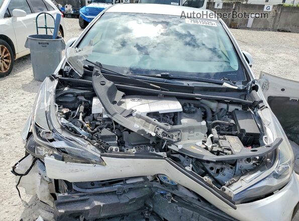 JTDKAMFU9M3134162 2021 TOYOTA PRIUS White Rear interior view