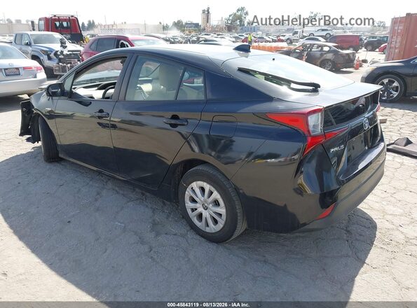 JTDKAMFU9M3134579 2021 TOYOTA PRIUS Black Rear left