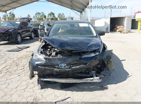 JTDKAMFU9M3134579 2021 TOYOTA PRIUS Black Dashboard view