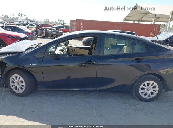 JTDKAMFU9M3134579 2021 TOYOTA PRIUS Black Rear interior view