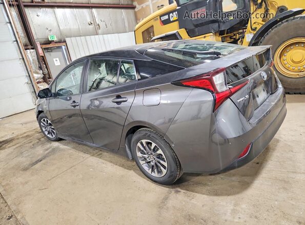 JTDKAMFU9M3134808 2021 TOYOTA PRIUS Charcoal Задня ліва чверть
