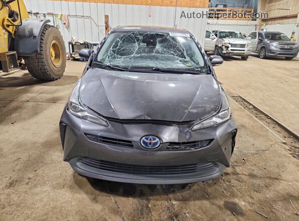 JTDKAMFU9M3134808 2021 TOYOTA PRIUS Charcoal Вид спереду