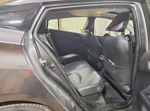 JTDKAMFU9M3134808 2021 TOYOTA PRIUS Charcoal Вид задніх сидінь