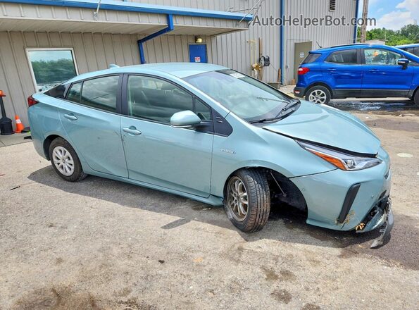 JTDKAMFU9M3139412 2021 TOYOTA PRIUS Blue Front right