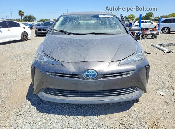 JTDKAMFU9M3149261 2021 TOYOTA PRIUS Серый Вид спереди