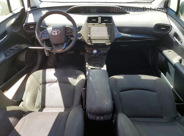 JTDKAMFU9M3149261 2021 TOYOTA PRIUS Серый Вид панели приборов
