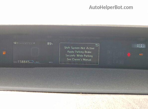 JTDKAMFU9M3149261 2021 TOYOTA PRIUS Серый Вид щитка приборов