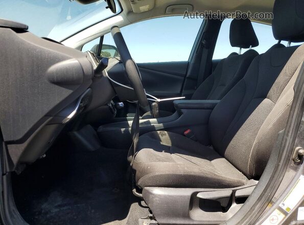JTDKAMFU9M3149261 2021 TOYOTA PRIUS Серый Вид салона спереди