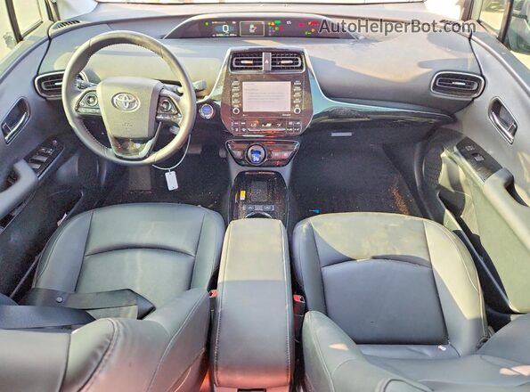 JTDKAMFU9N3171410 2022 TOYOTA PRIUS Silver Vista del salpicadero