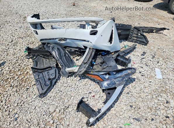 JTDKAMFUXM3128970 2021 TOYOTA PRIUS White Widok komory silnika
