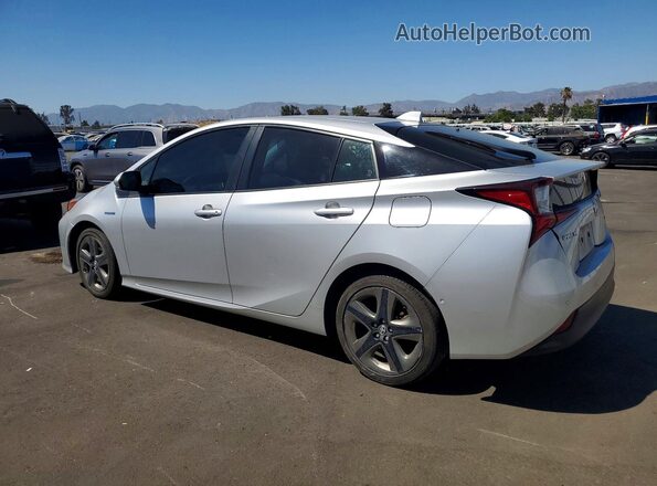 JTDKAMFUXN3167625 2022 TOYOTA PRIUS Silver Հետևի ձախ