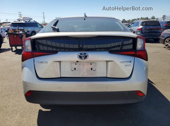 JTDKAMFUXN3167625 2022 TOYOTA PRIUS Silver Հետևի տեսք