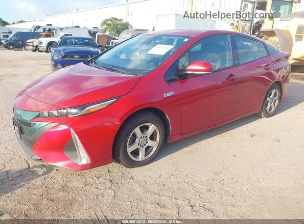 JTDKARFP0H3061535 2017 TOYOTA PRIUS PRIME Красный Передняя левая четверть