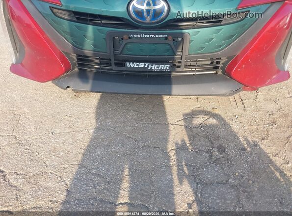 JTDKARFP0H3061535 2017 TOYOTA PRIUS PRIME Красный Вид спереди
