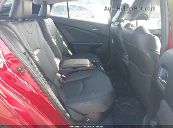 JTDKARFP0H3061535 2017 TOYOTA PRIUS PRIME Красный Вид наклейки с VIN-кодом